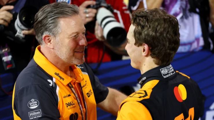 Zak Brown Piastri