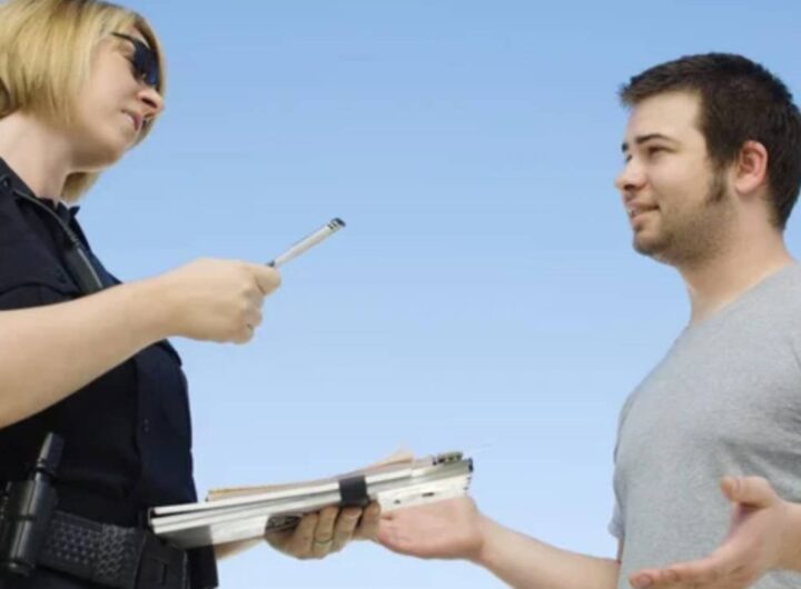 Discussione con i vigili e conseguenze