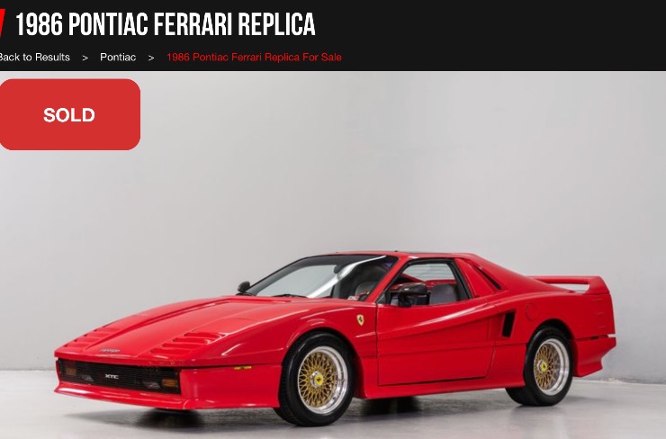 Auto Pontiac Fiero
