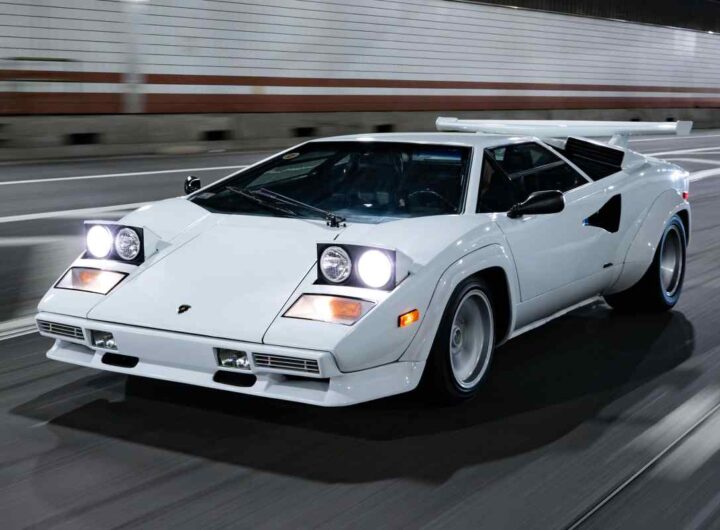 Lamborghini Countach rivelazione
