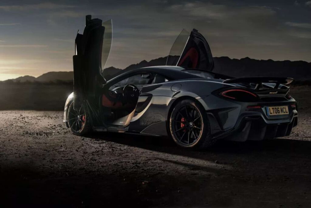 Vettura supercar McLaren