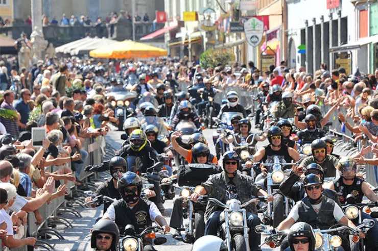 Motociclette evento raduno