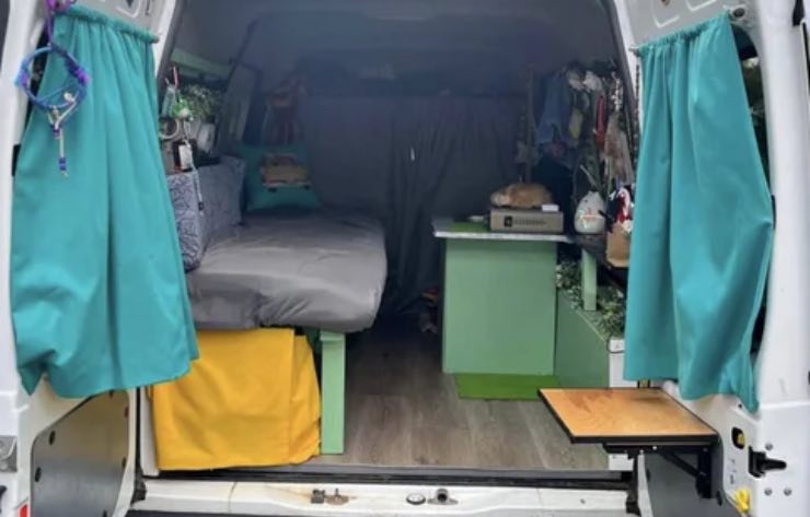Van camper allestito