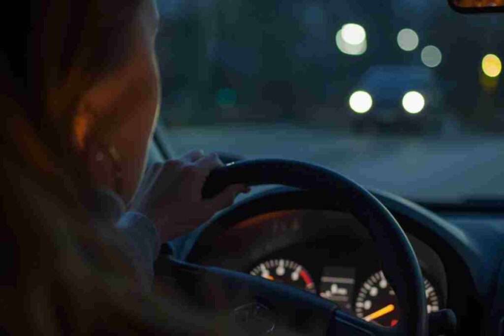 Cruscotto spia accesa