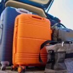 Viaggiare ferie invernali valigie